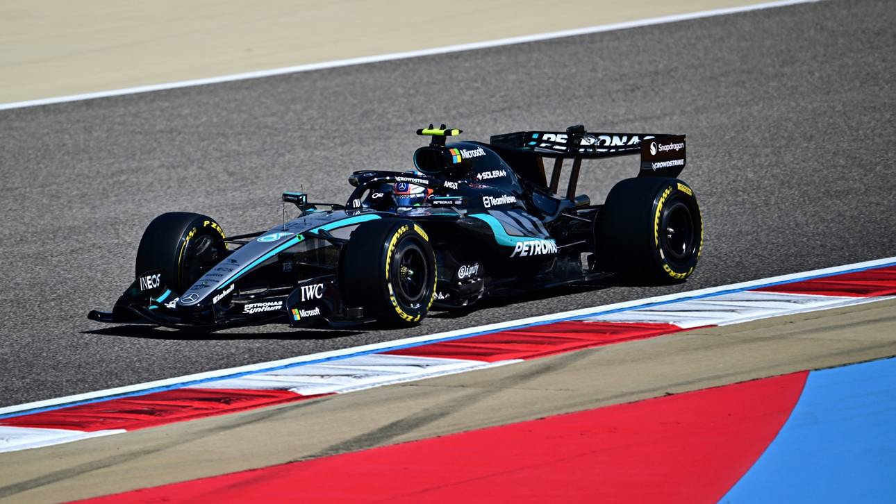 Mercedes-Pilot Kimi Antonelli in Bahrain