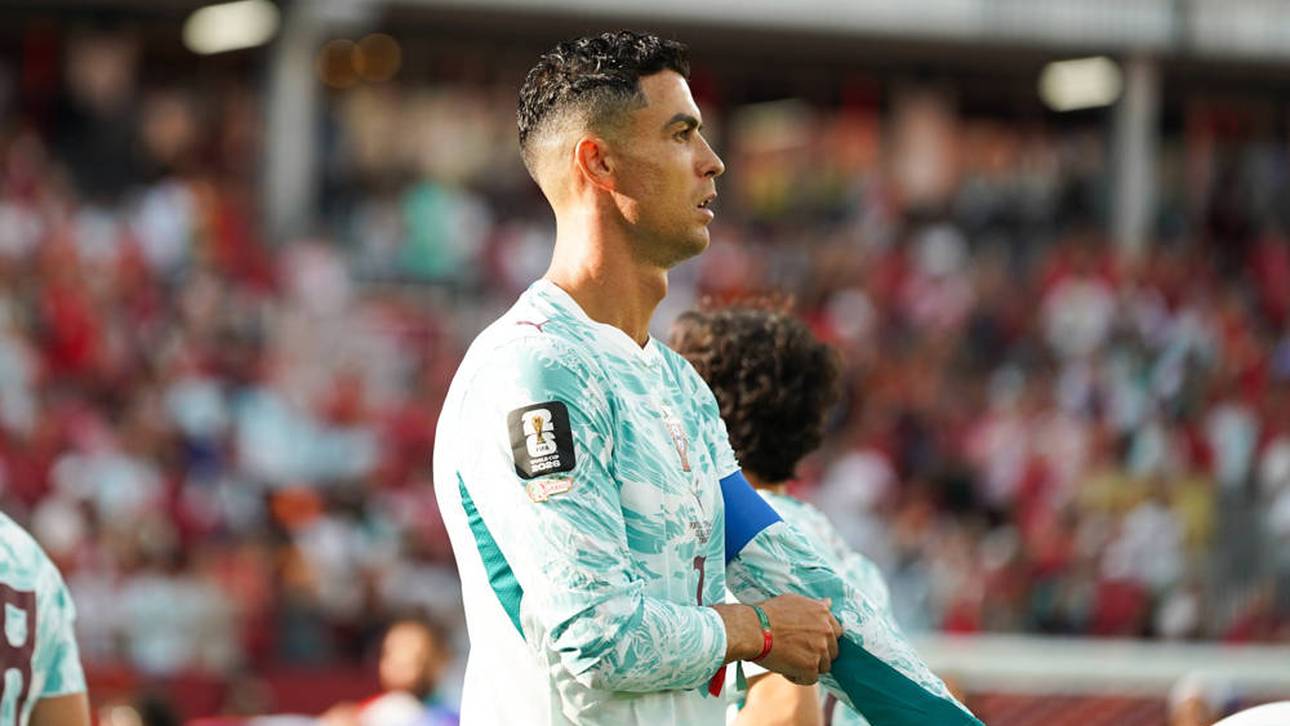 Ronaldo-Szene mit brisanter Note