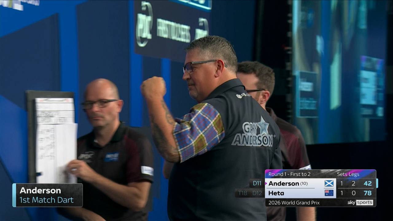 Anderson gelingt furioses Comeback!