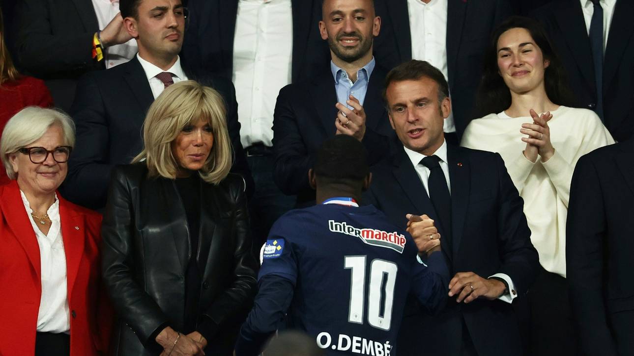 Macron empfängt CL-Sieger PSG