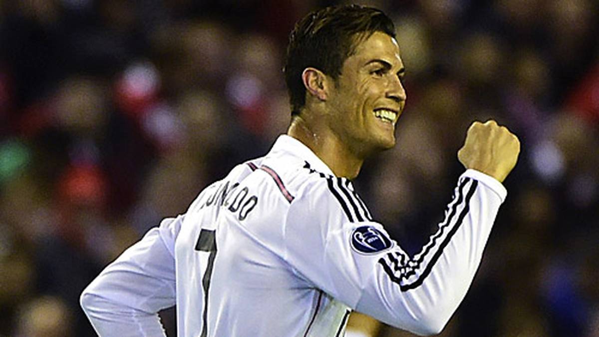 Dem Portugiesen fehlt damit nur noch ein Champions-League-Treffer, um den Torrekord von Raul einzustellen - Lionel Messi hat er nun bereits überholt