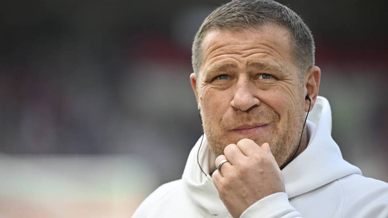 Max Eberl schaut nachdenklich