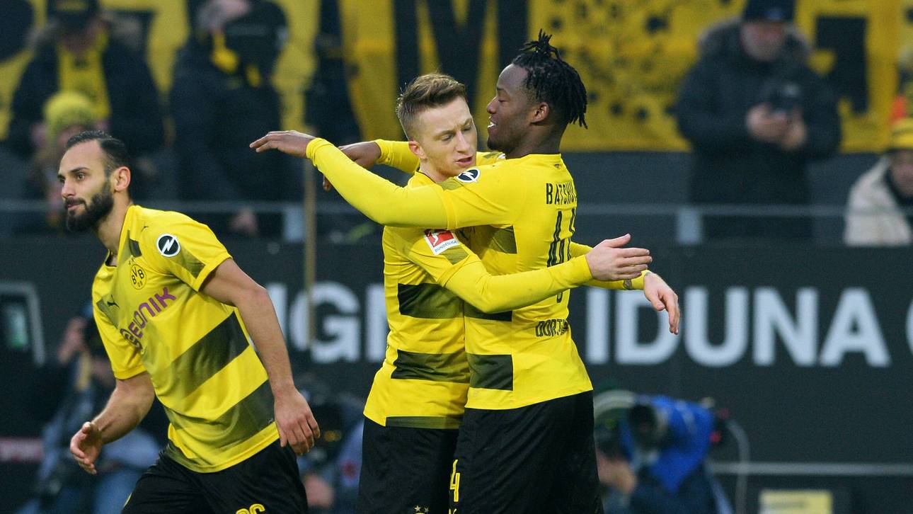 BVB zittert sich mit Reus zum Sieg