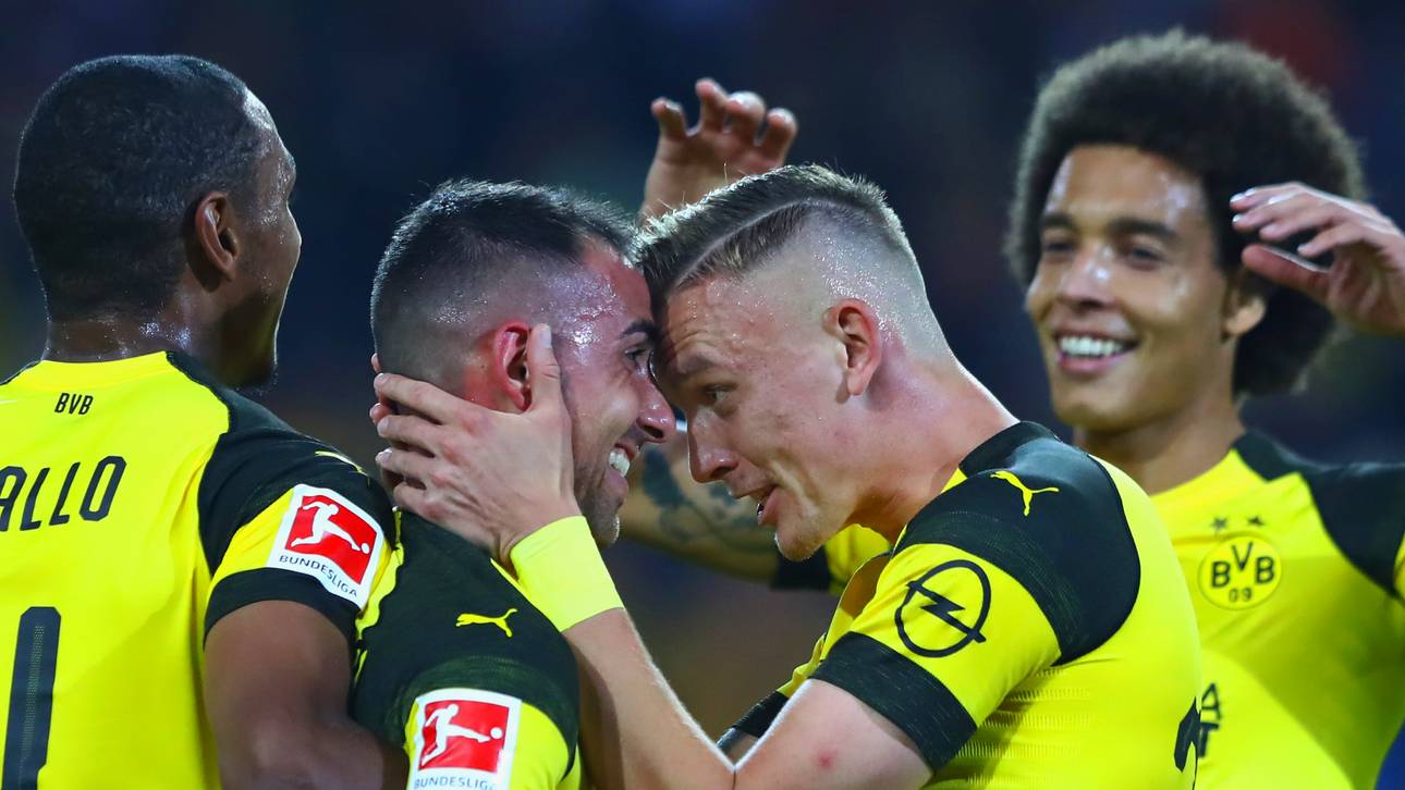 BVB übernimmt Spitze – Alcacer trifft