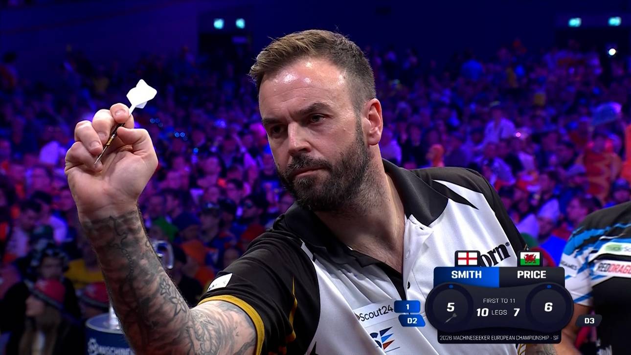 Price muss sich geschlagen geben: Smith im Finale