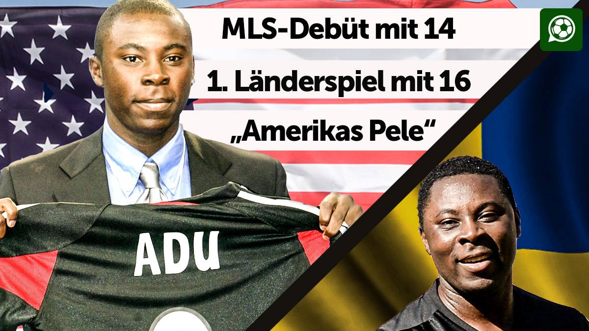Bei Philadelphia Union machte er noch ein paar Spiele in der MLS, doch dann musste er wieder weg: Brasilien, Serbien, Finnland - zwischendurch veröffentlichte er Fotos von sich beim Staubsaugen auf den sozialen Netzwerken. Wo Adu wohl als nächstes landen wird? 