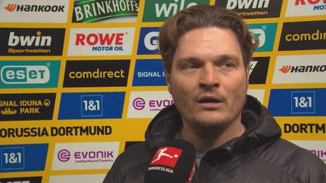 Youssoufa Moukoko wird für Borussia Dortmund gegen Union Berlin zum Matchwinner. Nach dem Spiel spricht Trainer Edin Terzic über seinen Schützling. 
