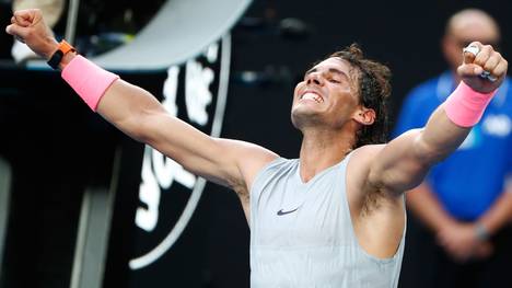 Rafael Nadal steht im Viertelfinale der Australian Open