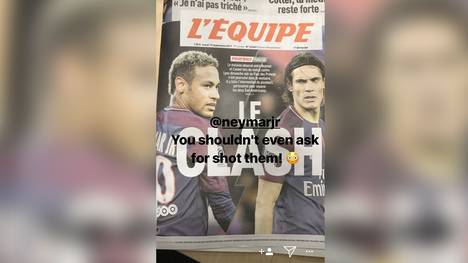 Mario Balotelli meldet sich via Instagram im Zoff zwischen Neymar und Cavani zu Wort