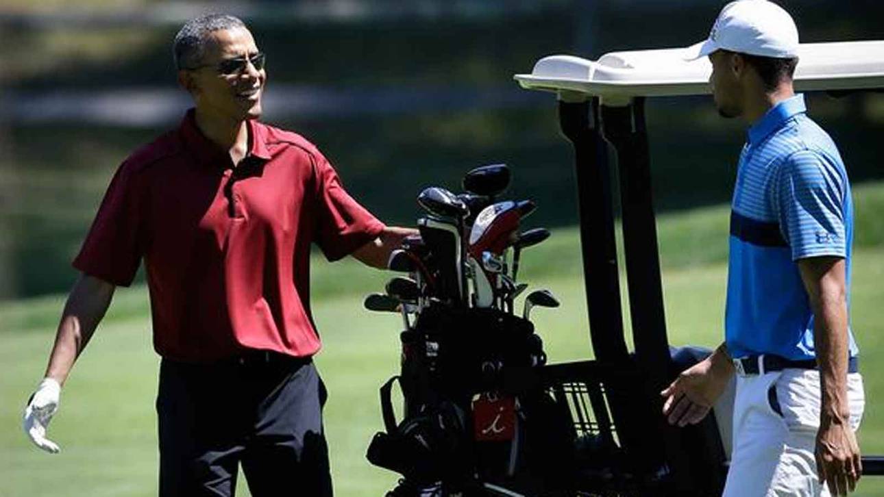 Obama mit Trash-Talk gegen Curry