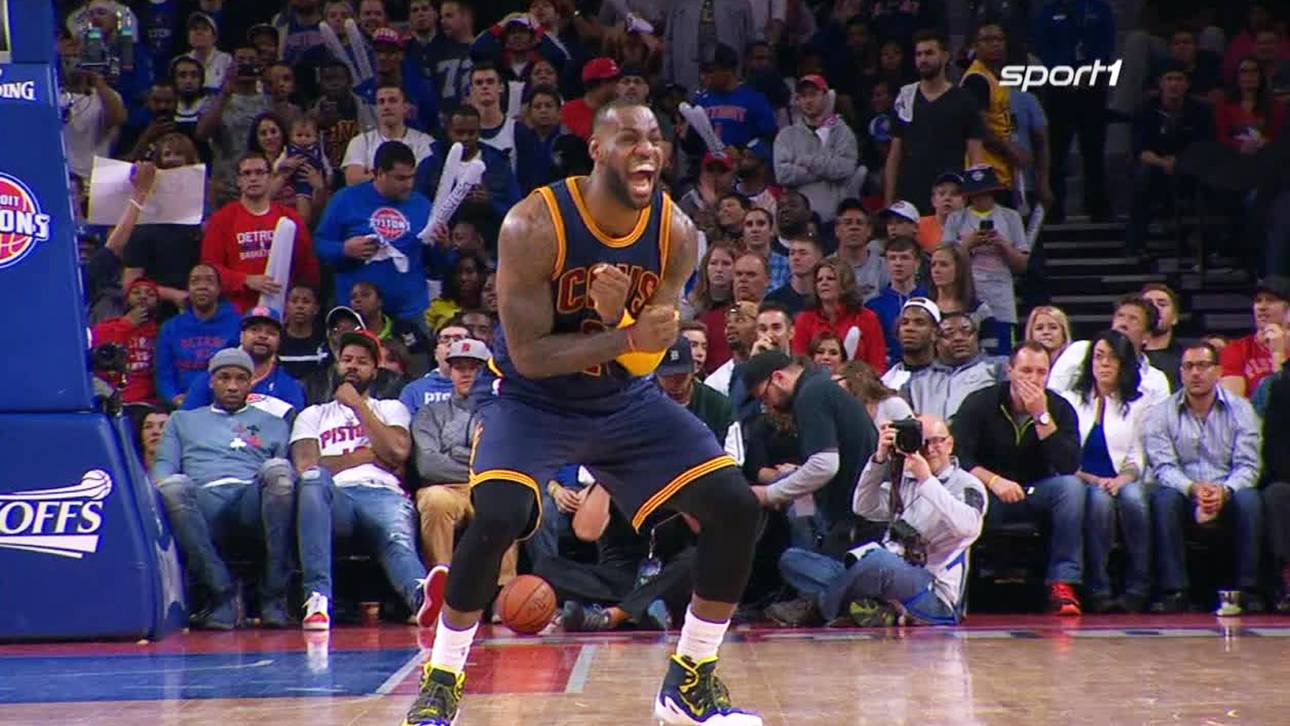 James trotz Buhrufen auf Sweep-Kurs