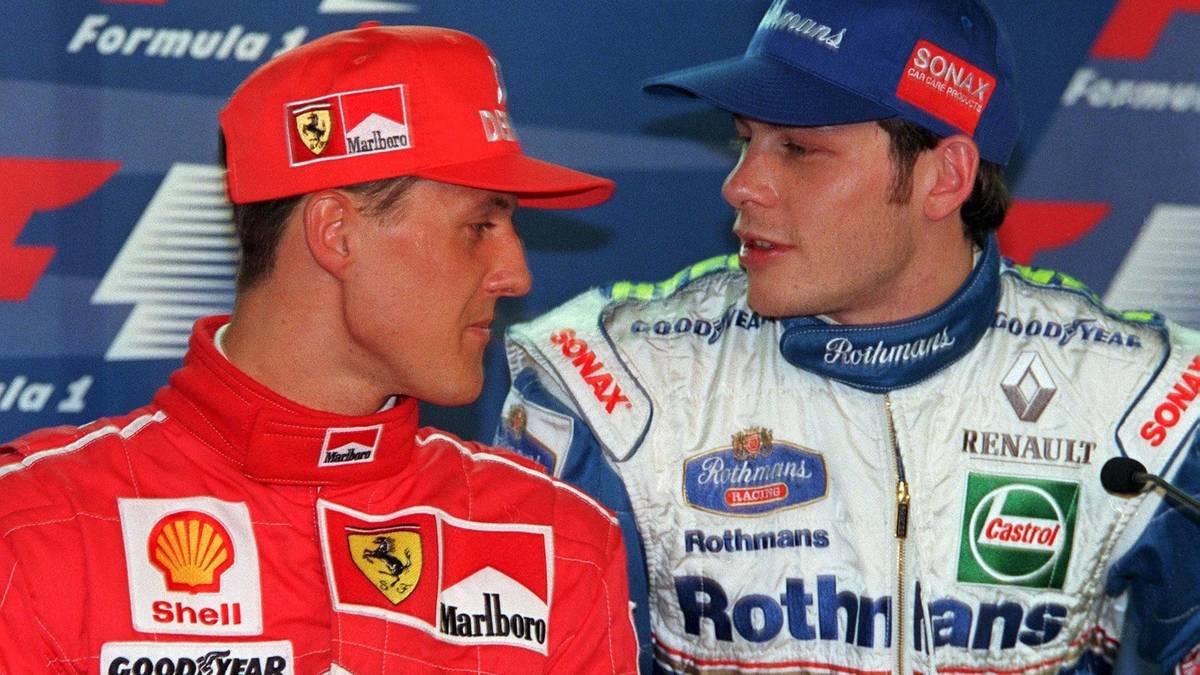 Mit Jacques Villeneuve schafft sich Schumacher einen Erzfeind, als er in Jerez eine Kollision provoziert. Den WM-Titel holt der Kanadier 