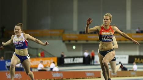 Verena Sailer (r.) lief im Halbfinale eine persönliche Bestzeit von 7,08 Sekunden
