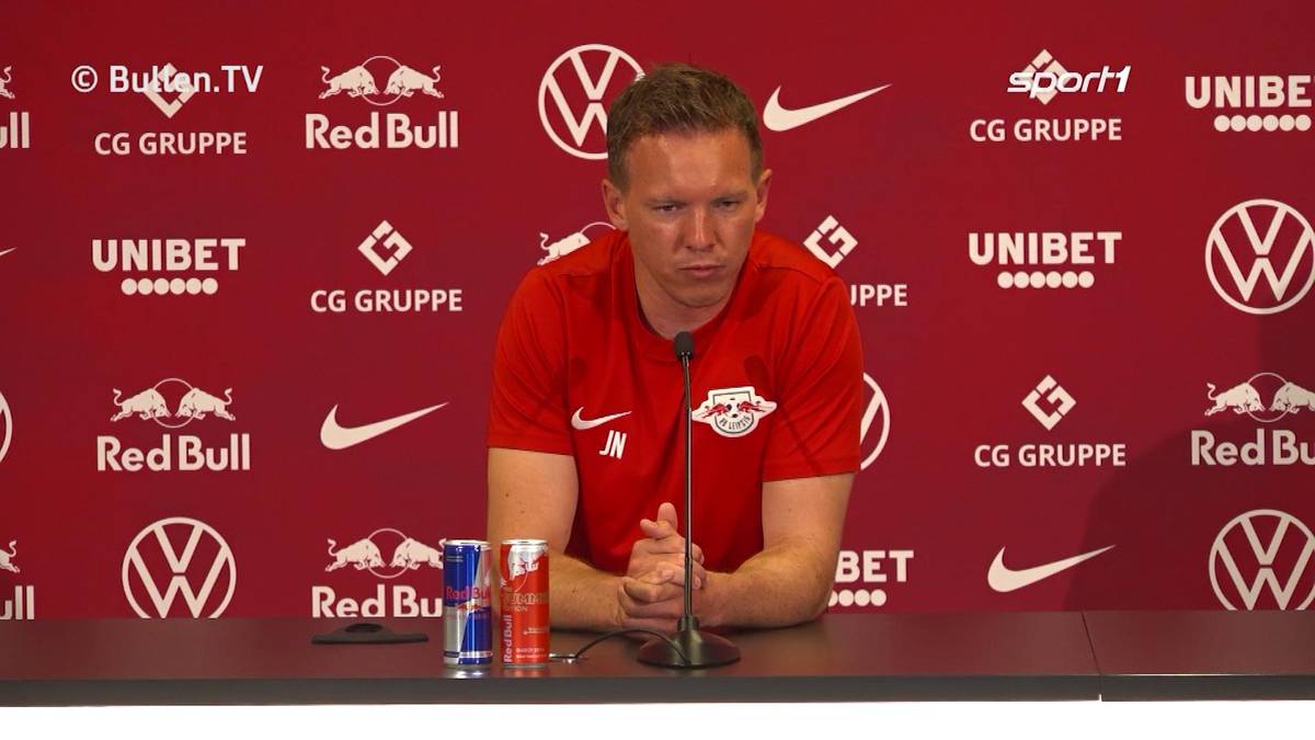 RB Leipzigs Trainer Julian Nagelsmann will sich bei Geisterspielen zügeln