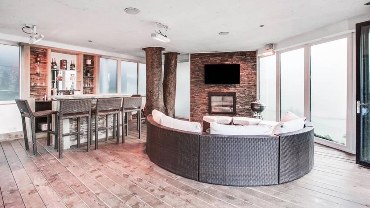 An der Bar kann man es sich gemütlich machen