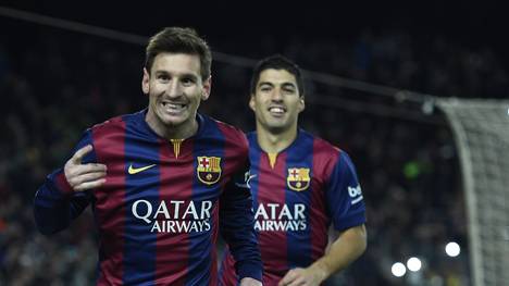 Lionel Messi (l.) hat seit 1. Januar schon 20 Tore geschossen