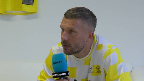 Wirtz zu Liverpool: Im Exklusiv-Interview mit Sport1 verrät Lukas Podolski, warum er es jedem Spieler empfehlen würde, im Ausland zu spielen.