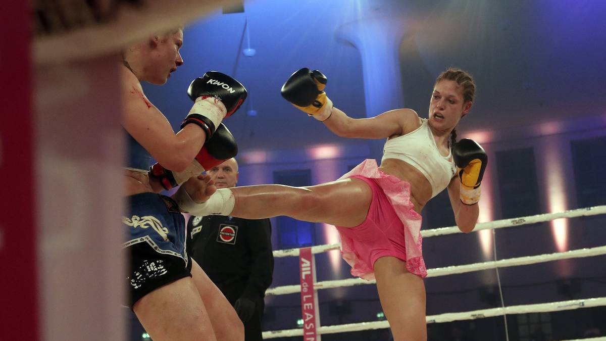 Im Ring ist die in Nordrhein-Westfalen geborene Lang bereits seit 36 Kämpfen ungeschlagen
