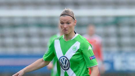 Alexandra Popp gewann mit dem VfL Wolfsburg den DFB-Pokal