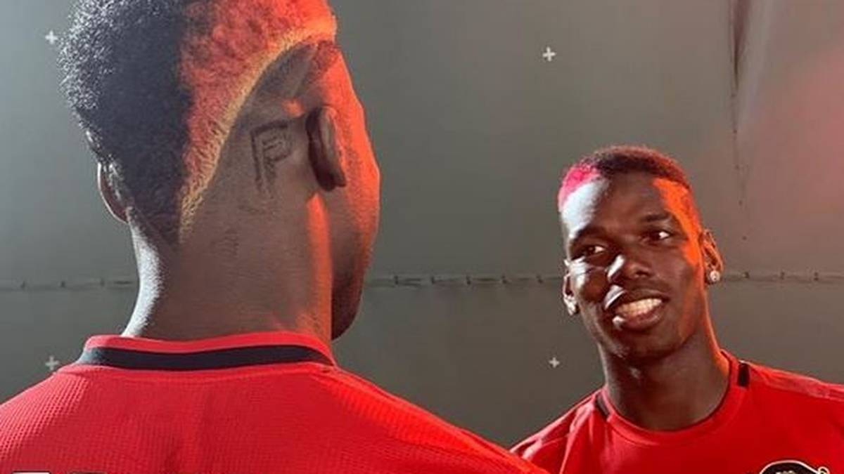 Paul Pogba sorgt auf dem Feld nicht nur mit seinen fußballerischen Fähigkeiten für Aufsehen - auch die Frisuren des Superstars von Manchester United sind ein echtes Highlight