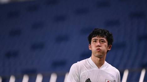 Wataru Endo tritt mit Japan auf die DFB-Elf