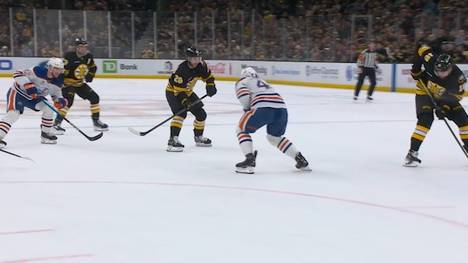 Die Edmonton Oilers absolvieren ihr viertes Auswärtsspiel in Folge bei den Boston Bruins. Der deutsche NHL-Star Leon Draisaitl kann erneut als Vorlagengeber überzeugen.