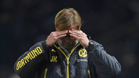Jürgen Klopp steckt mit Borussia Dortmund tief in der Krise