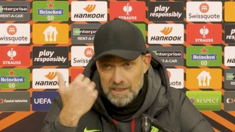 Darwin Nunez kommt beim FC Liverpool immer mehr in Fahrt. Gegen Sparta Prag in der Europa League glänzte der Uruguayer mit einem Doppelpack und bekam nach der Partie Lob von Trainer Jürgen Klopp.