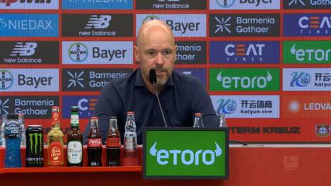 Erik ten Hag verliert bei seiner Bundesliga-Premiere mit Bayer 04 Leverkusen mit 1:2 gegen die TSG Hoffenheim.