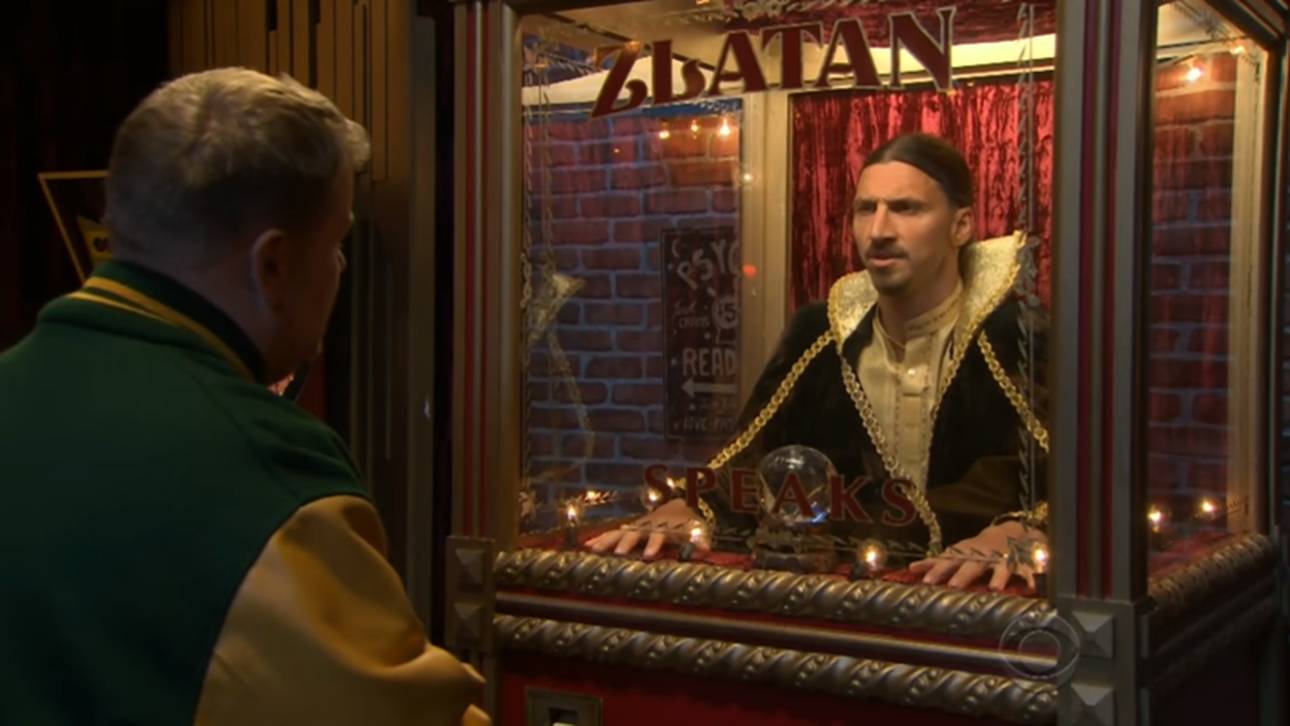 Ibrahimovic mit irrem Show-Auftritt