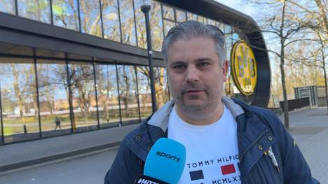 Beim Verkaufsstart des BVB-Sondertrikots stehen zahlreiche Fans Schlange. Das sagen die Anhänger der Dortmunder zum Kassenschlager. 