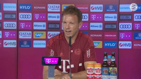 Julian Nagelsmann ist für seine Aussage, keine Spieler von RB Leipzig mit nach München nehmen zu wollen, in die Kritik geraten. Der FCB-Coach bezieht Stellung.  