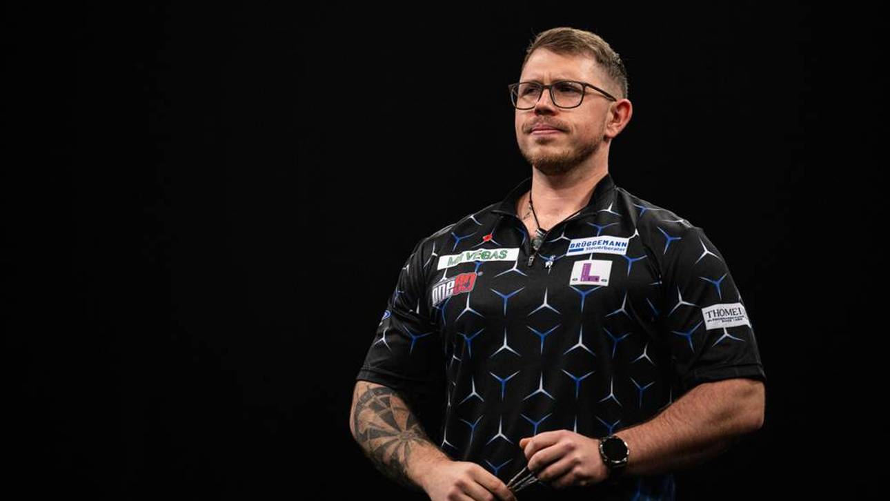 Lukas Wenig ist beim Grand Slam of Darts im Viertelfinale ausgeschieden