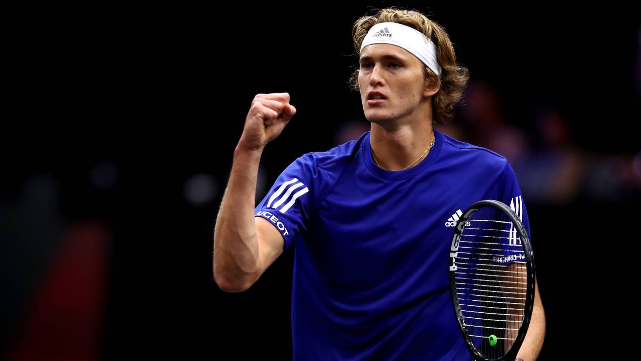 Zverev spielt Doppel mit Federer