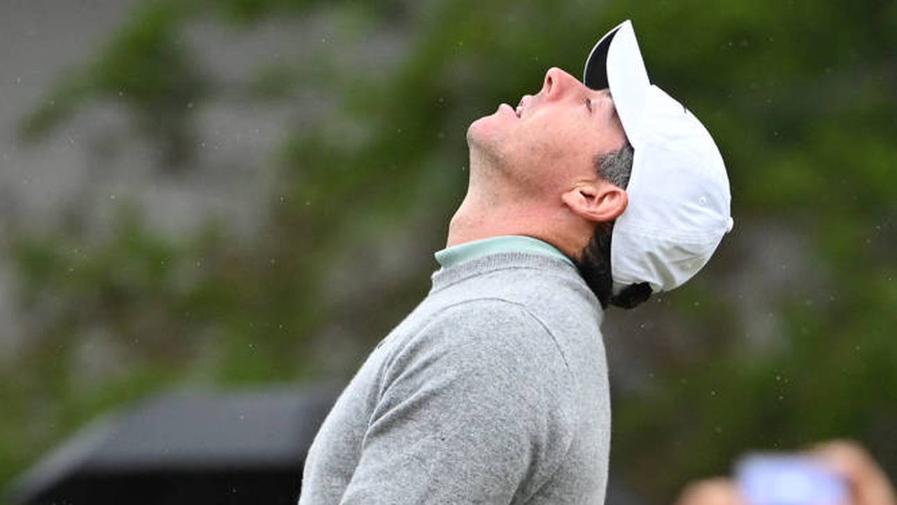 Golf-Star kämpft mit Bananenschale