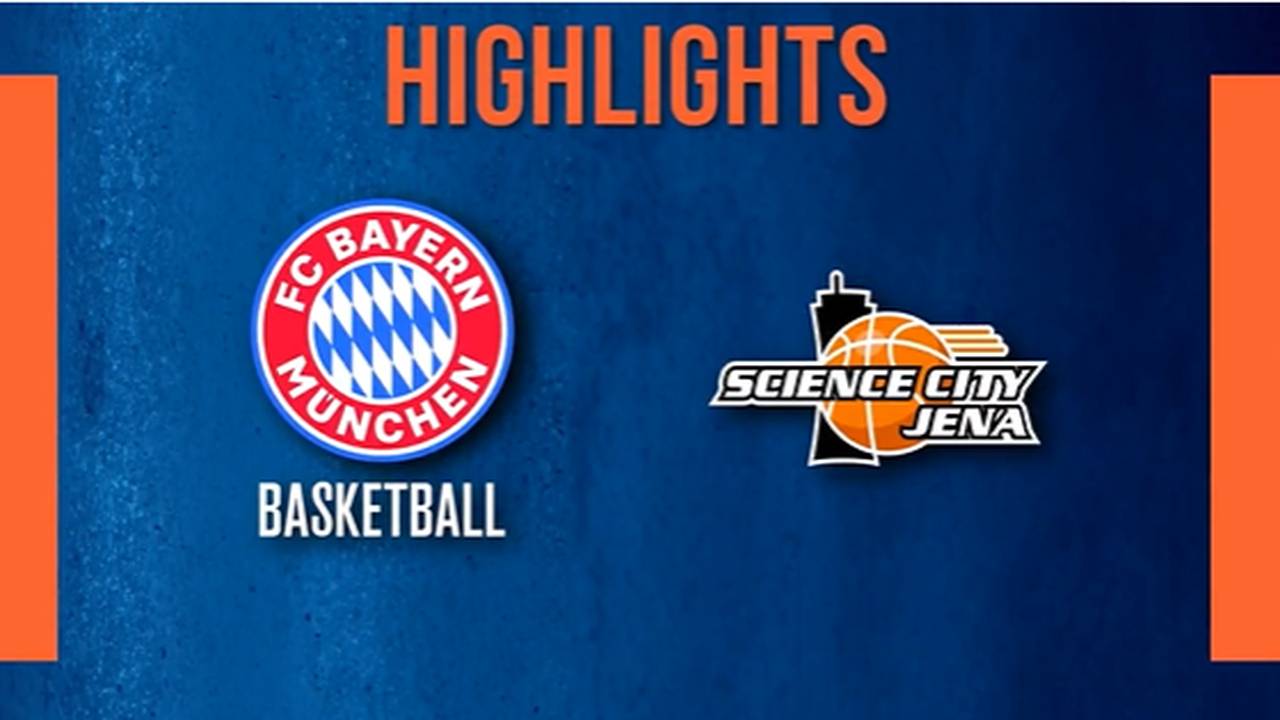 FC Bayern München Basketball - Science City Jena | BBL-Highlights im Video