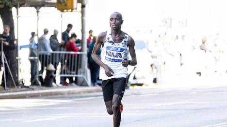 Daniel Wanjiru gewann 2017 den London Marathon