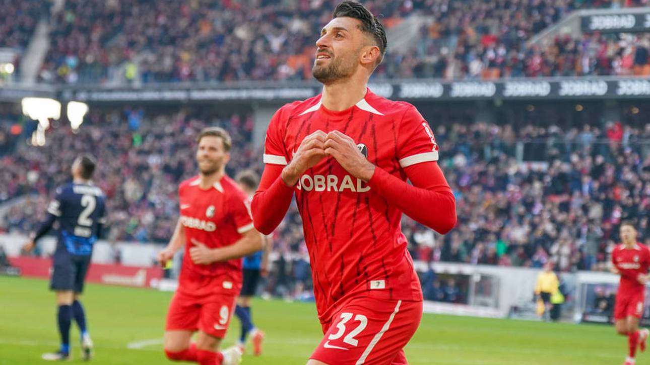 Grifo köpft Freiburg Richtung Europa