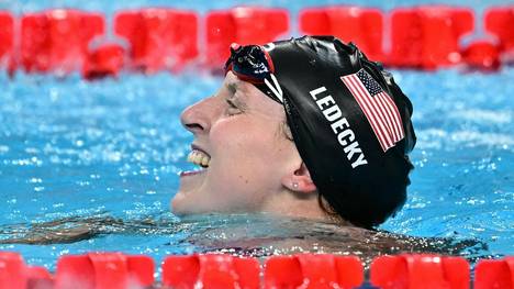 US-Superstar Katie Ledecky 