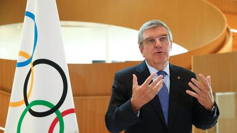 IOC-Präsident spricht über die neue Kooperation mit der WHO und der UN