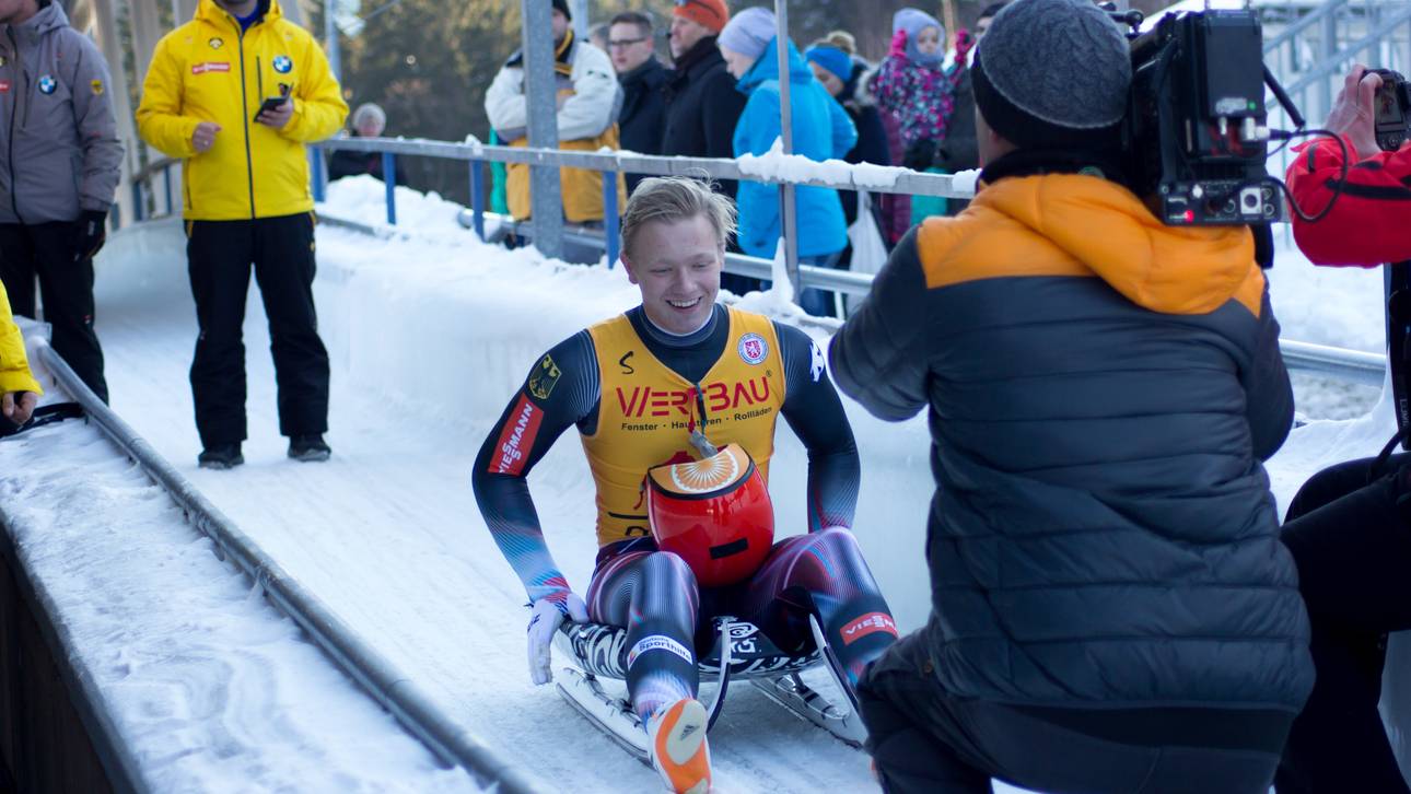 Das ist Rodler Max Langenhan