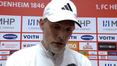 Nach dem Spiel des FC Bayern München gegen den 1. FC Heidenheim ist Bayern-Trainer Thomas Tuchel frustriert.