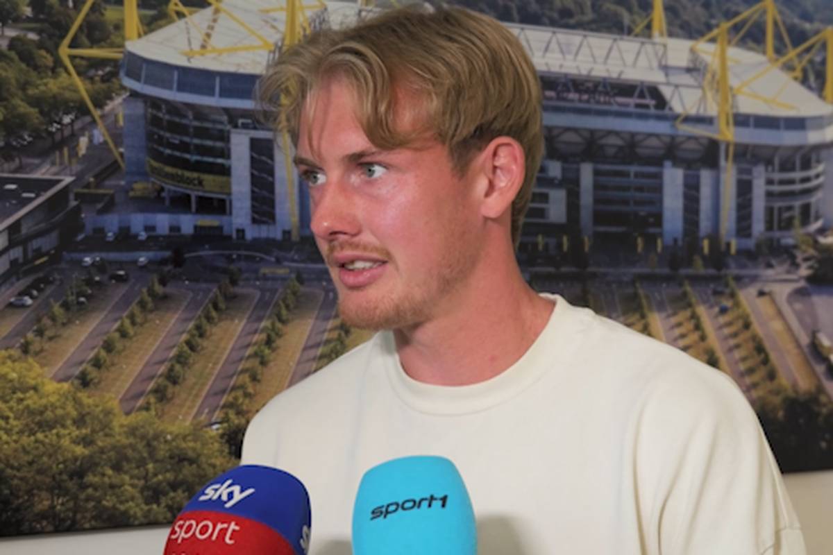 Julian Brandt spricht über seine Rolle bei Borussia Dortmund und die Verantwortung, die er mittlerweile als Führungsspieler trägt.