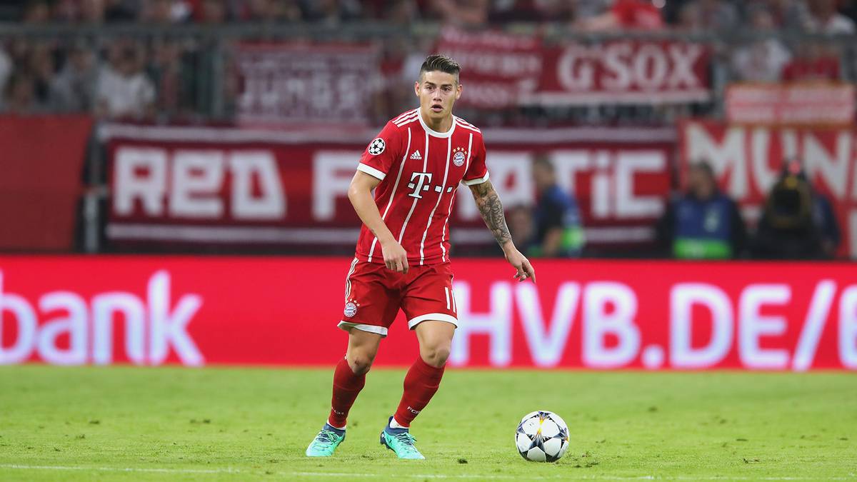 James gilt als der Star-Einkauf der Saison: Er kam im Sommer aus Madrid zu den Bayern und war mit einigen Weltklasse-Aktionen stark an der Meisterschaft beteiligt