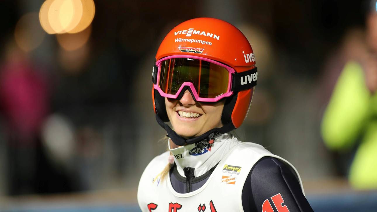 53,9 Punkte Vorsprung für Skispringerin