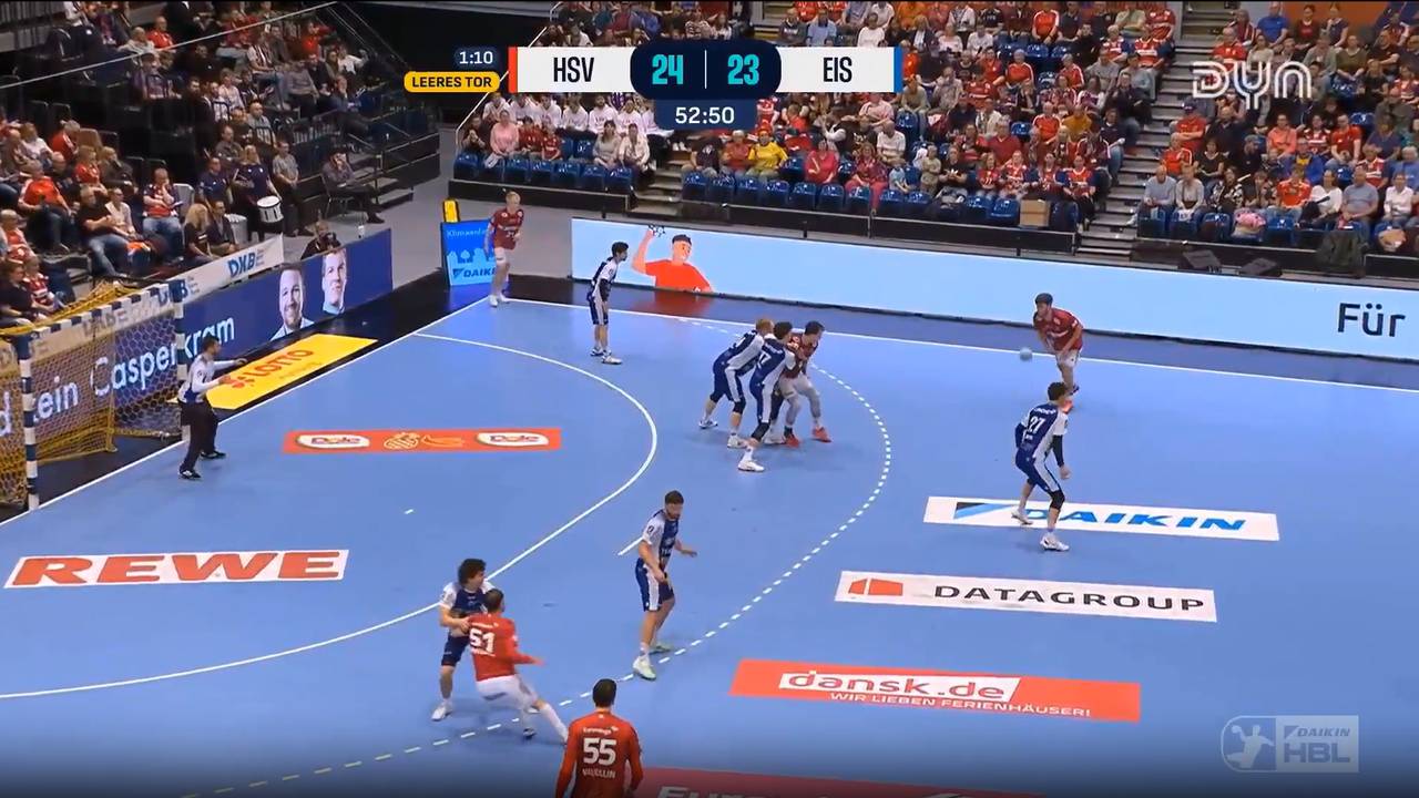 HSV Hamburg - ThSV Eisenach | HBL-Highlights im Video