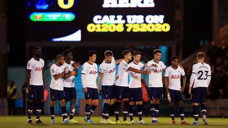 Tottenham Hotspur blamierte sich bei Colchester United im League Cup