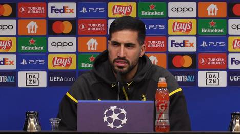 Emre Can schwärmt von seinem BVB-Kollegen Julian Ryerson auf der Pressekonferenz - und zieht einen kuriosen Vergleich. 