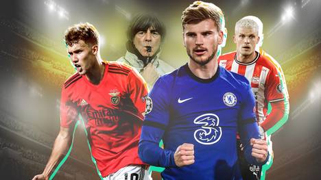 Timo Werner zeigt beim FC Chelsea derzeit tolle Leistungen. Es gibt aber noch andere Legionäre, die mit Rückenwind zur Nationalmannschaft kommen. 