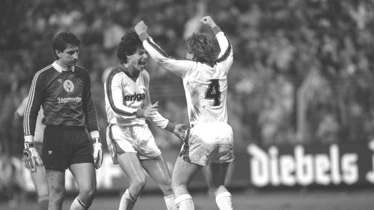 Borussia Mönchengladbach - Eintracht Braunschweig 10:0 (11. Oktober 1984)